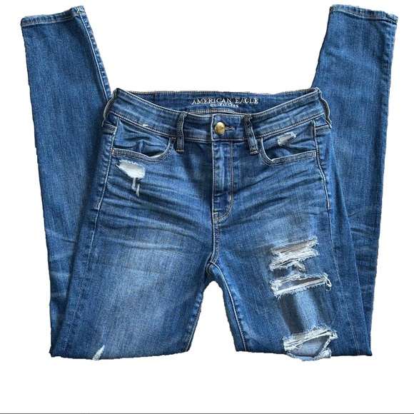 American Eagle Stretch Hi-Rise Jeans Sz 4.